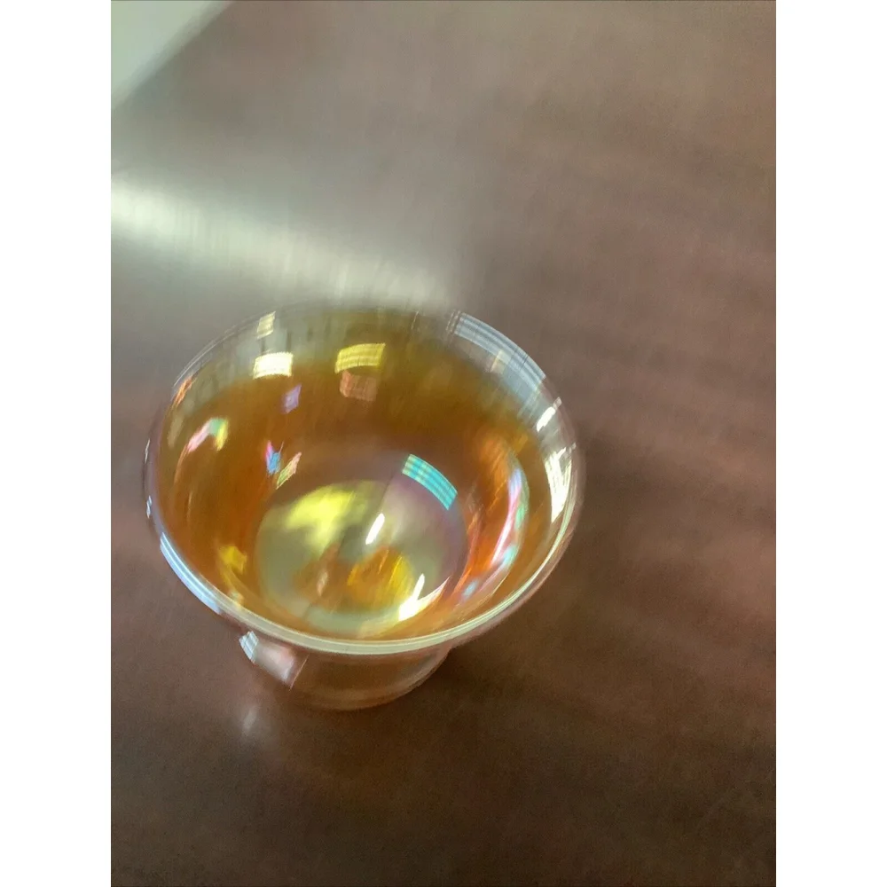 (1) Vintage Marigold/ CARNIVAL GLASS Sherbet Dessert Bowl in Normandie pattern